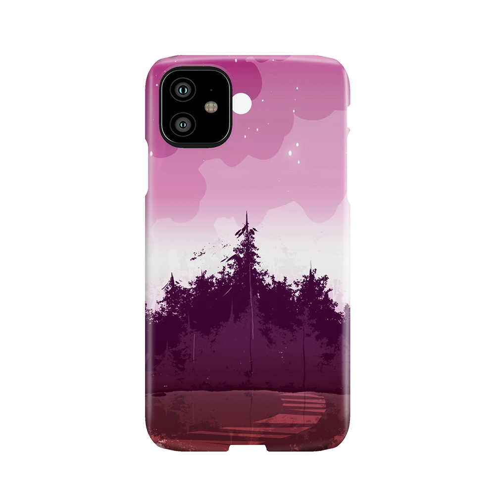 Lesbian Pride Forest Phone Case