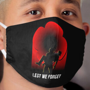 Lest We Forget Cloth Face Mask 3