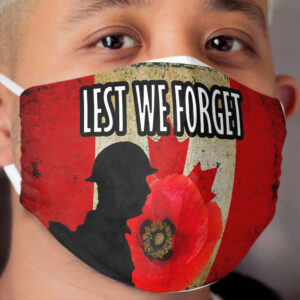 Lest We Forget Cloth Face Masks Cloth Face Mask 3