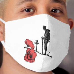 Lest We Forget - Poppy Day Cloth Face Mask