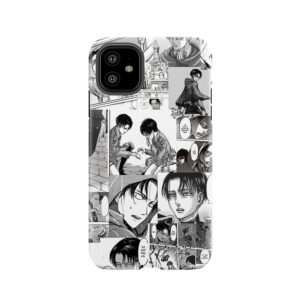 Levi Manga Collage Tough Phone Case