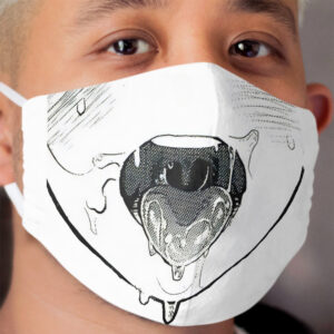 Lewd face Cloth Face Mask