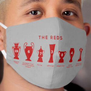 LFC The Reds Champions Wall Cloth Face Mask