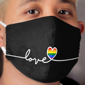LGBT Love Cloth Face Mask