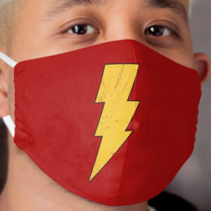 Lightning Bolt Cloth Face Mask 2