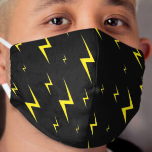 Lightning Bolt Scar Cloth Face Mask
