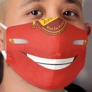 Lightning McQueen - Mouth Cloth Face Mask