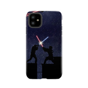 Lightsaber Fight Tough Phone Case