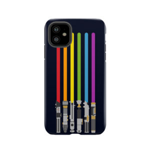 Lightsaber Rainbow Tough Phone Case