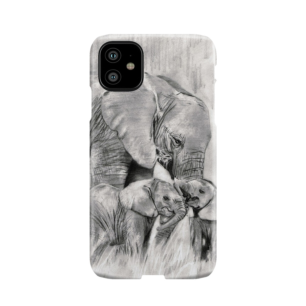 Lil Elephants...Pencil Phone Case