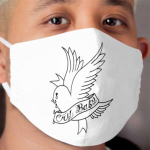 Lil Peep Crybaby Bird Cloth Face Mask