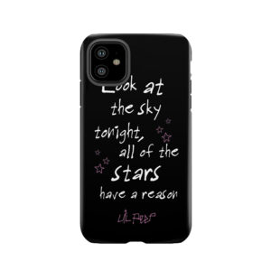 Lil Peep Star Shopping Lyrics Pink - Lil Peep Merch Tough Phone Case
