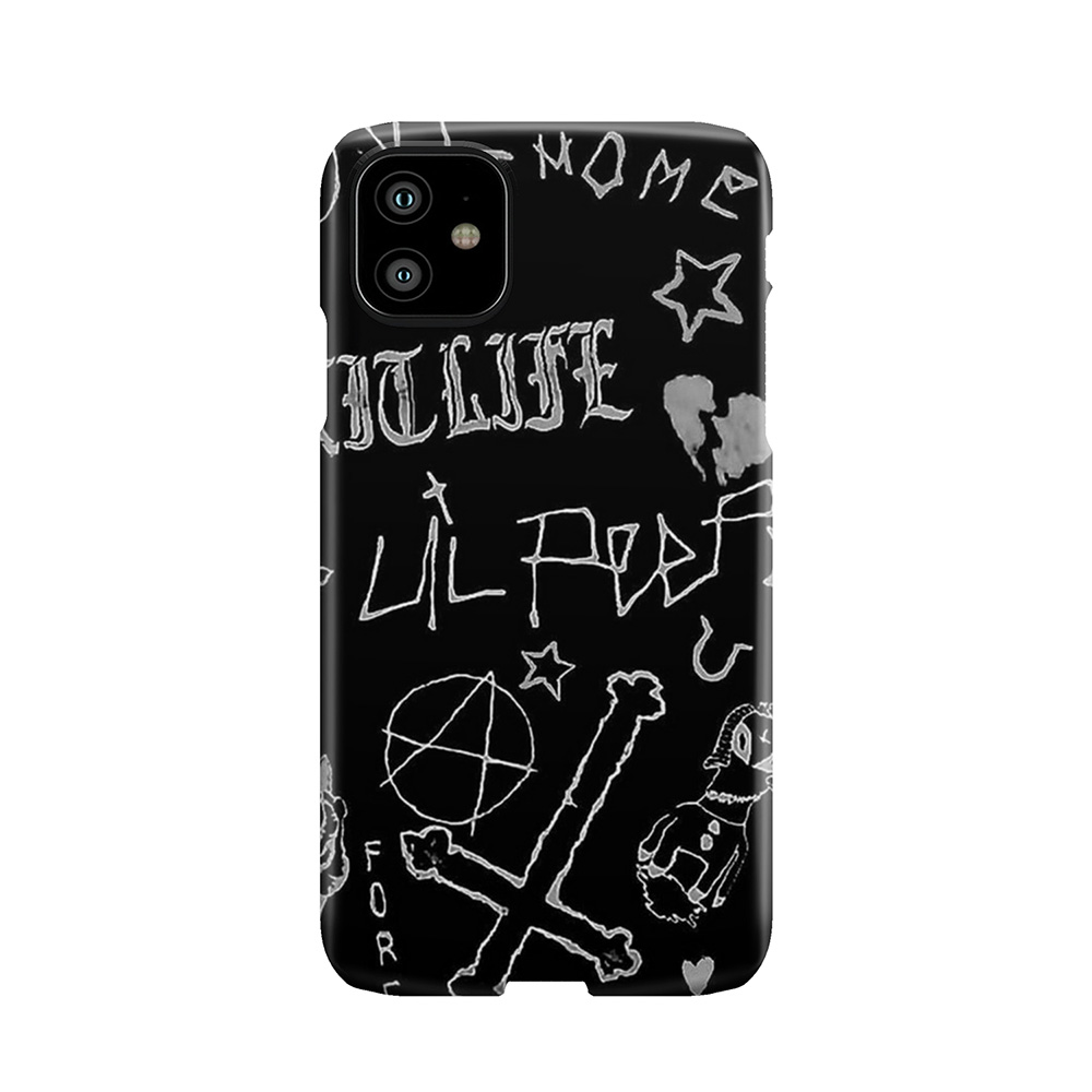Lil Peep Tattoo Pack Compilation Design #2 Phone Case