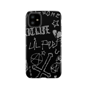 Lil Peep Tattoo Pack Compilation Design #2 Tough Phone Case