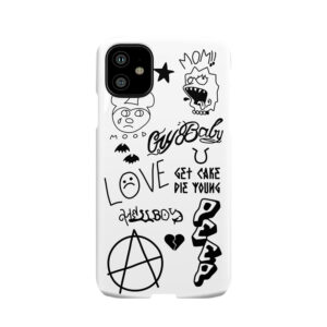 Lil Peep Tattoo'S I Phone Case