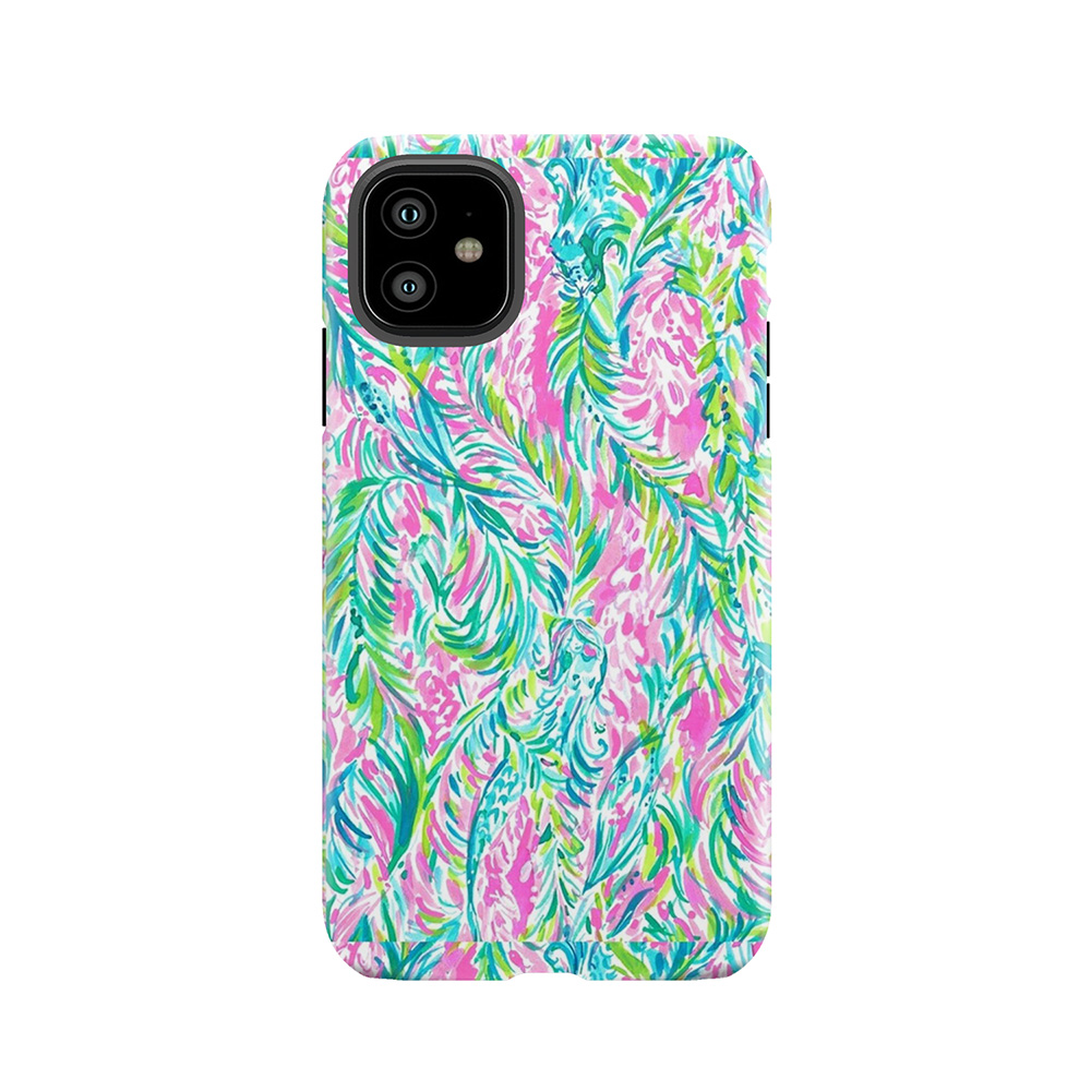 Lilly Colorful Print Tough Phone Case