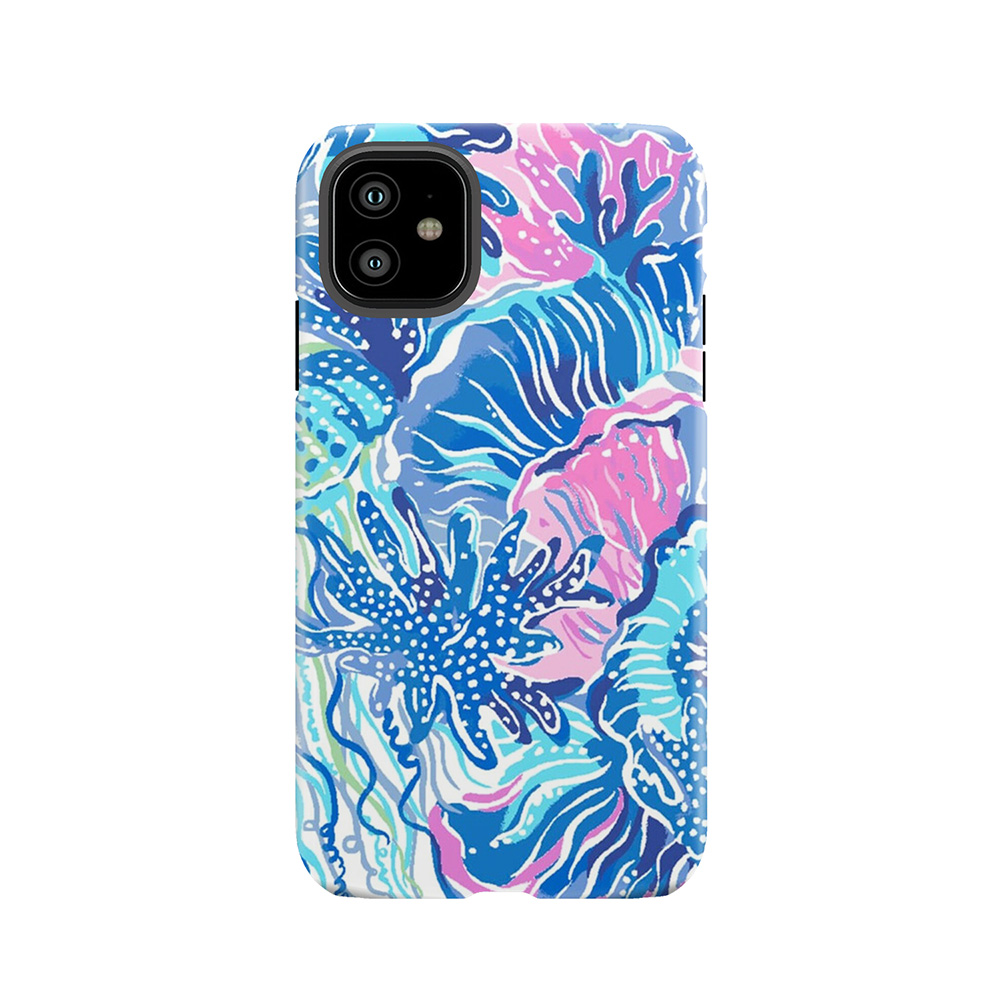 Lilly Print 2 Tough Phone Case