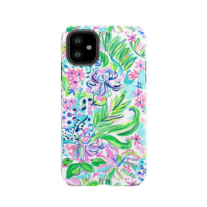 Lilly Pulitzer Floral Print Tough Phone Case