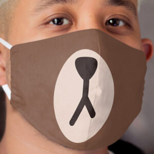 LINE Friends - Brown Cloth Face Mask