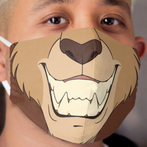 Lion Mouth Daniel Cloth Face Mask