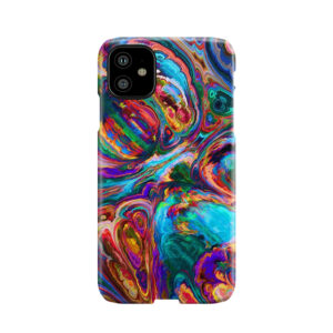 Liquid Abstract Flowing Swimming Intense Colors Phone Case