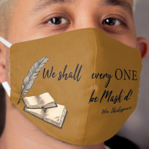 Literary Cloth Face Mask