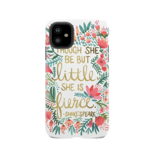 Little & Fierce Tough Phone Case