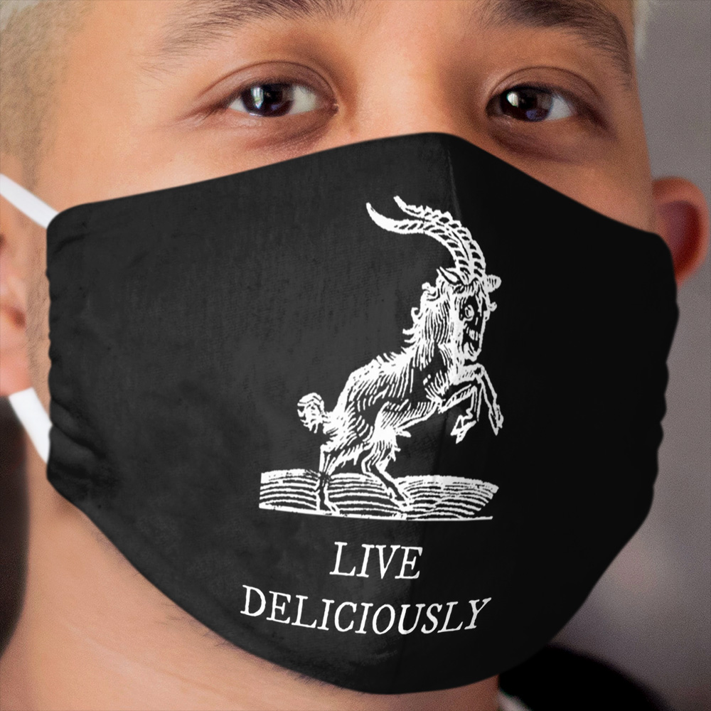 Live Deliciously Cloth Face Mask