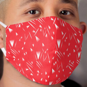 Liverpool 89/90 Retro Candy Pattern Cloth Face Mask