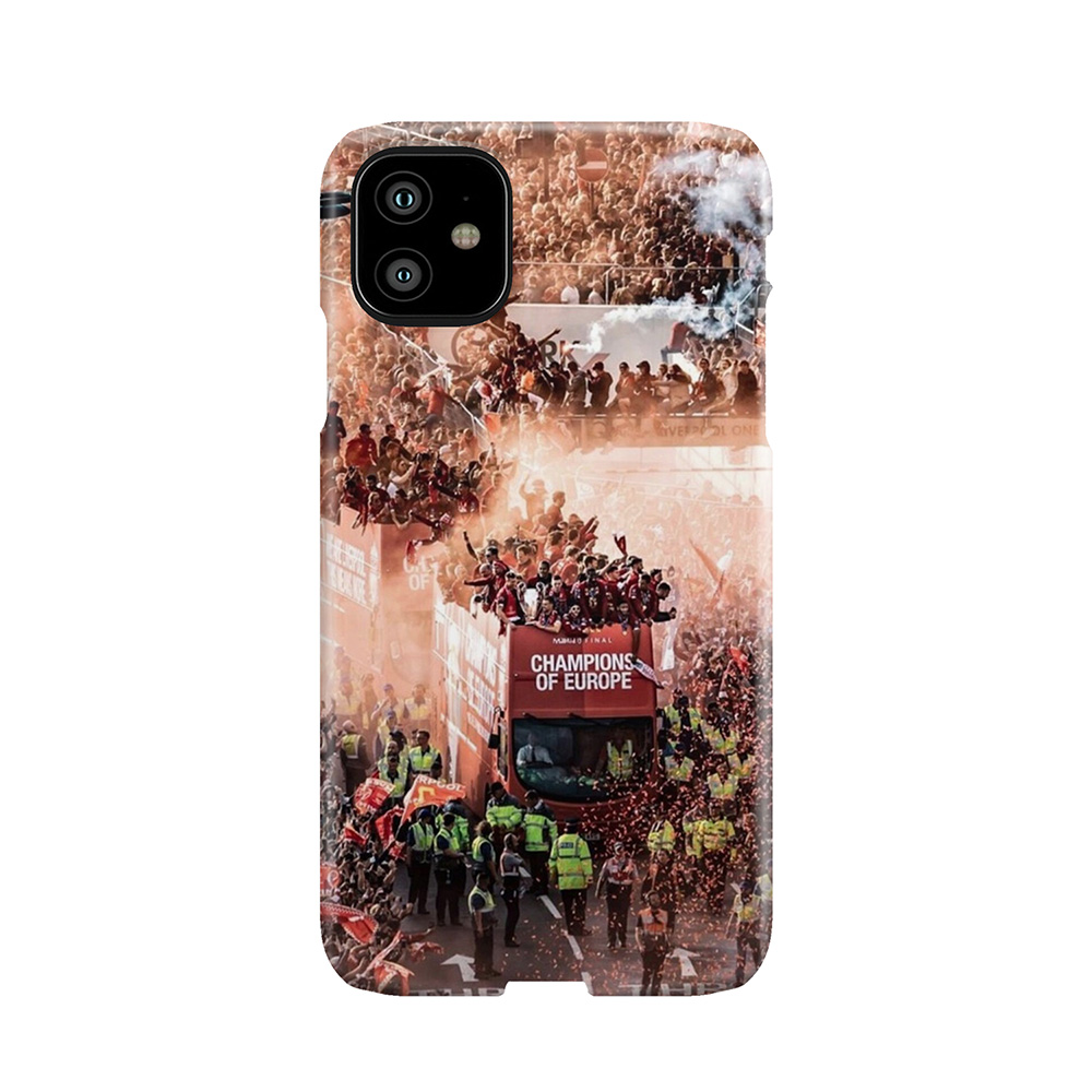 Liverpool Fc Champions Of Europe Parade Phone Case