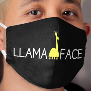 Llama Cloth Face Mask