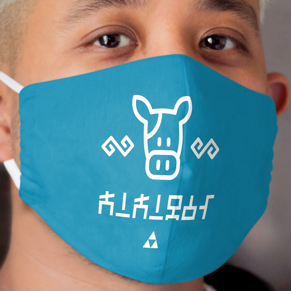 Lon Lon Milk – Hylian Cloth Face Mask