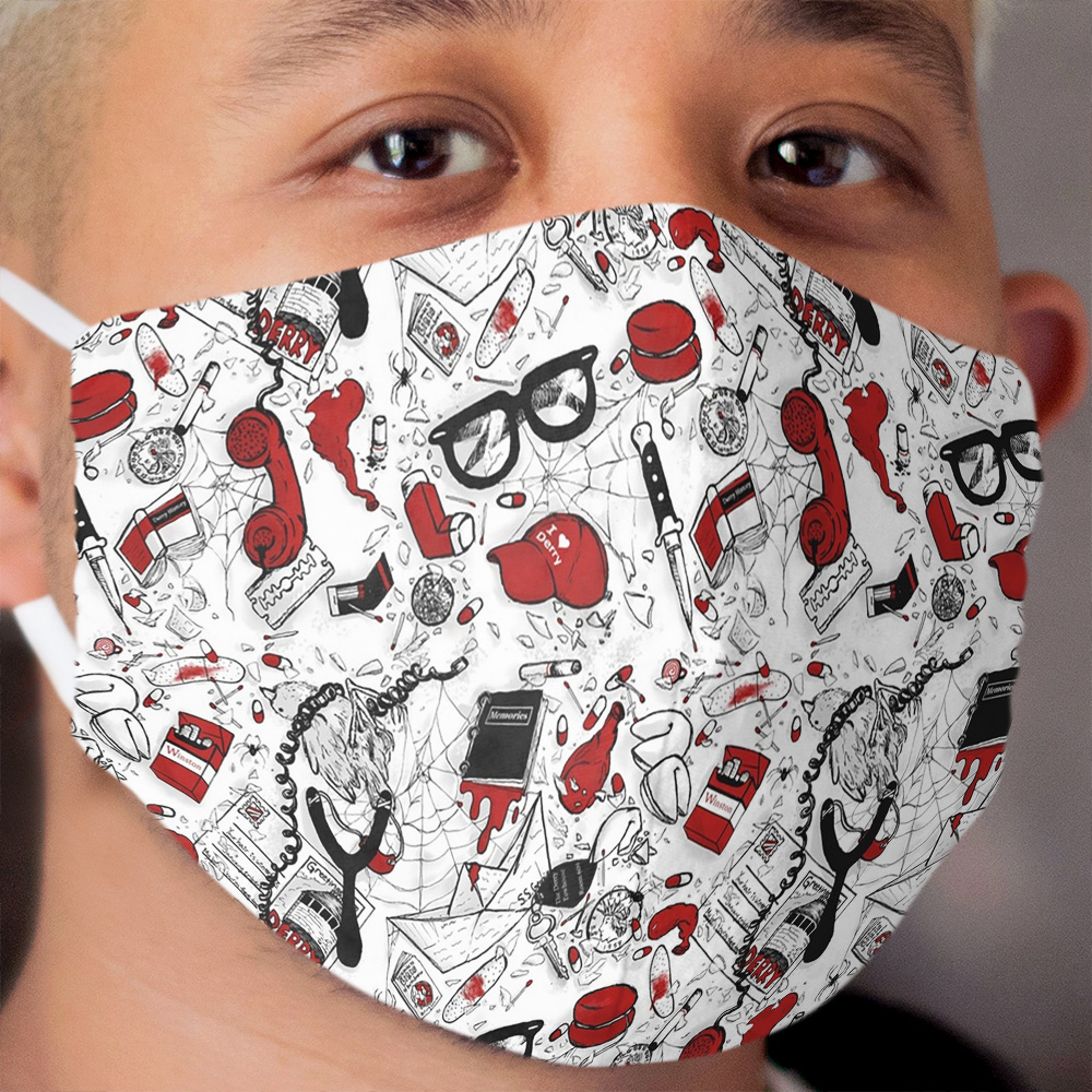 Loser's Club Repeating Pattern Cloth Face Mask