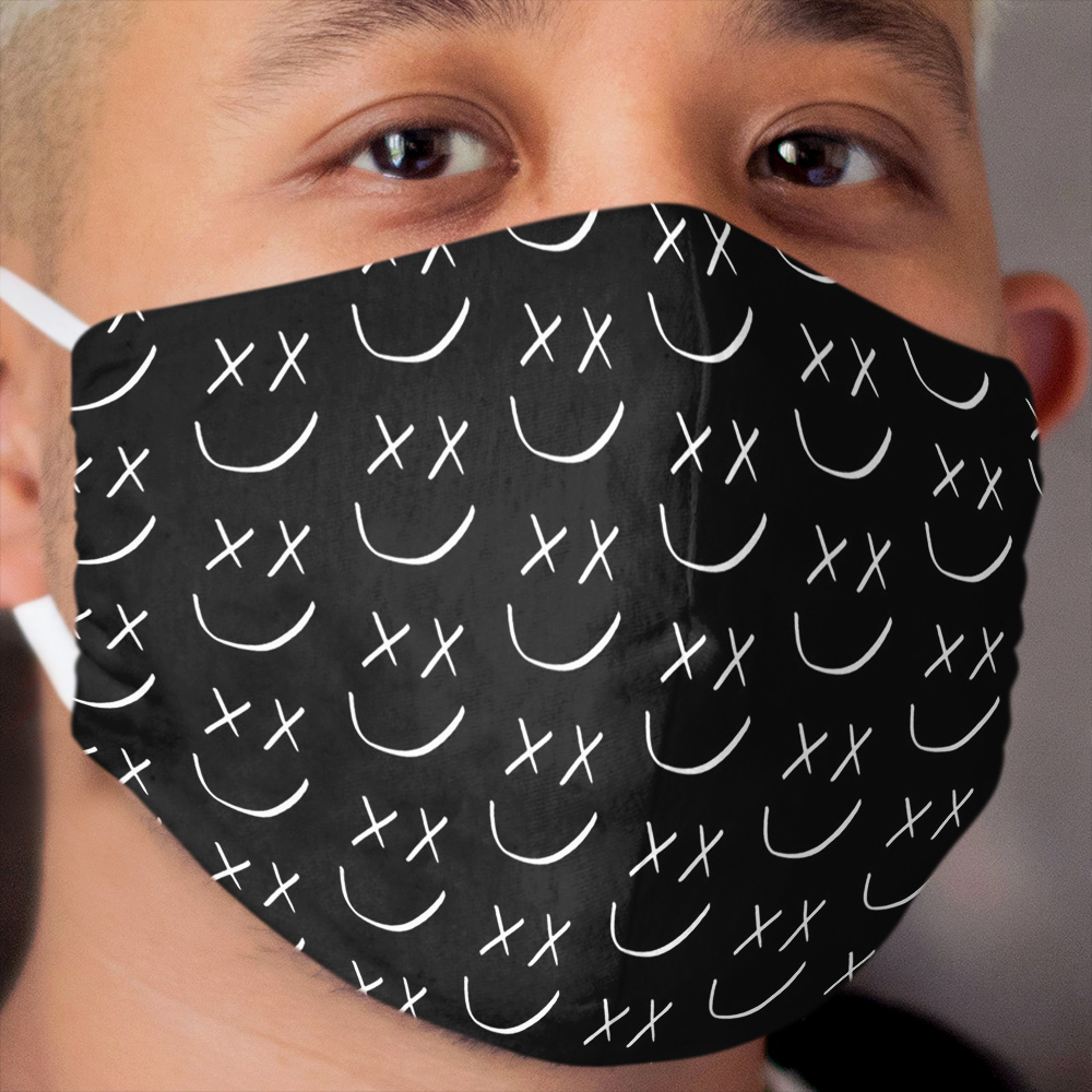Louis Tomlinson Smiley Cloth Face Mask