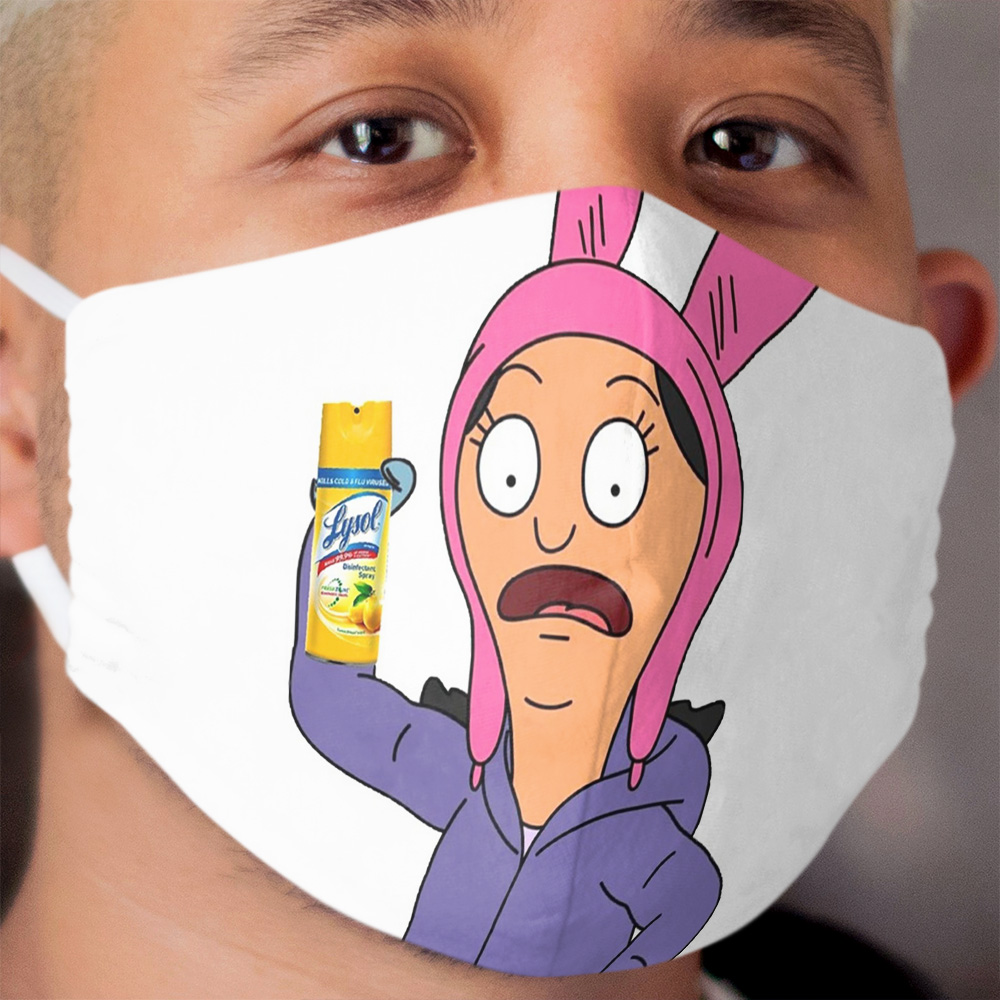 Louise Belcher In Quarantine Cloth Face Mask