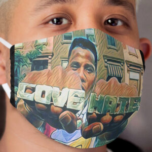 LOVE x HATE Cloth Face Mask