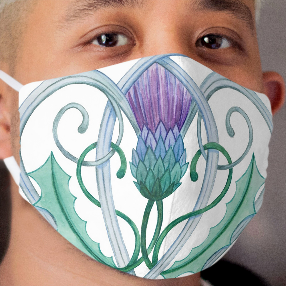 Luckenbooth Cloth Face Mask