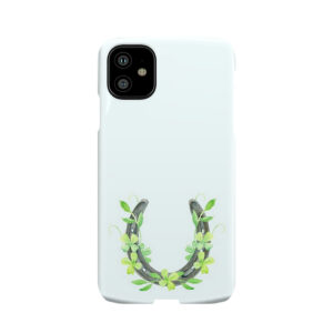Lucky Horseshoe And Clover Phone Case