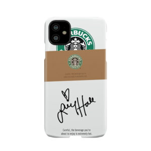 Lucy Hale Coffee Phone Case