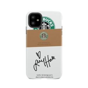 Lucy Hale Coffee Tough Phone Case