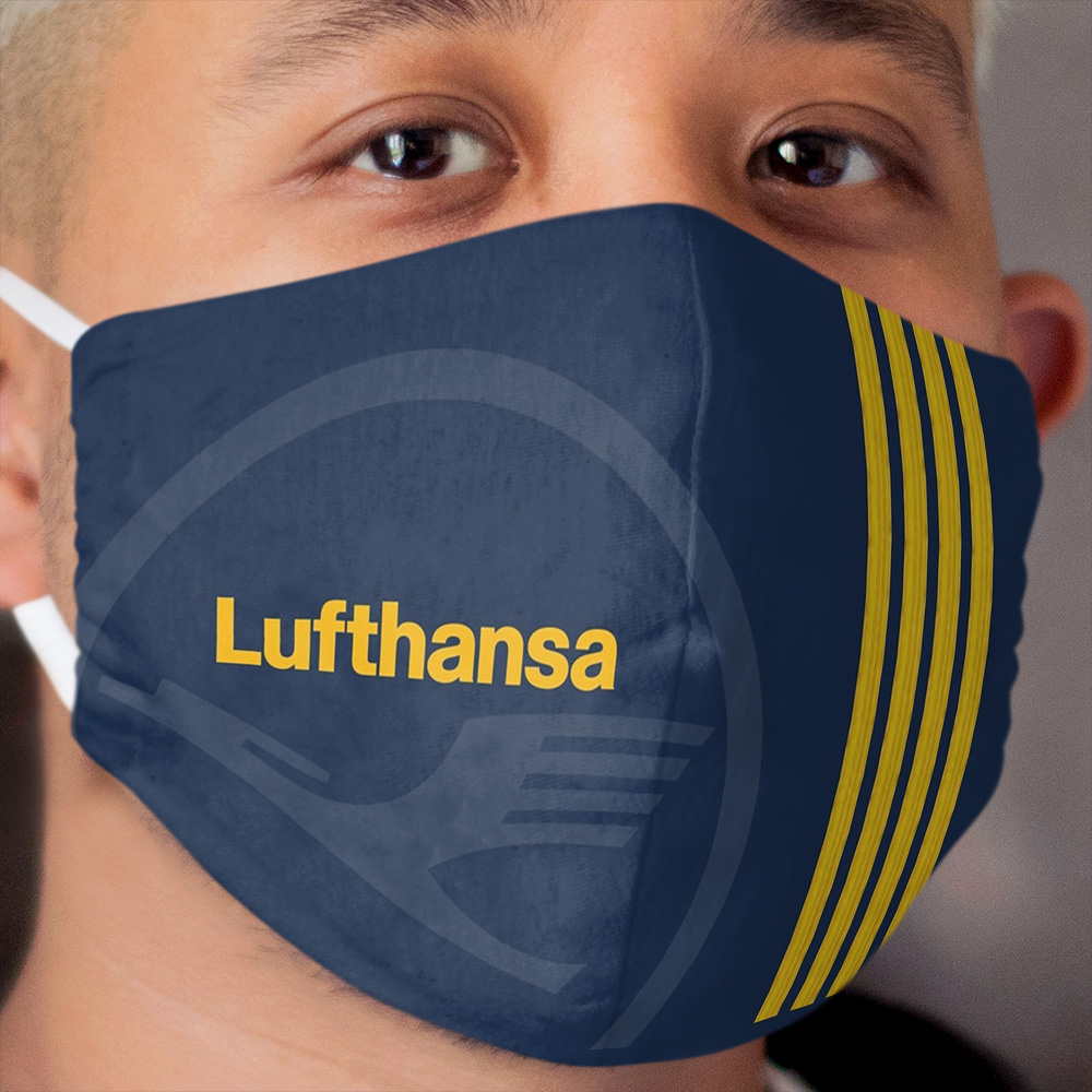 Lufthansa Cloth Face Mask