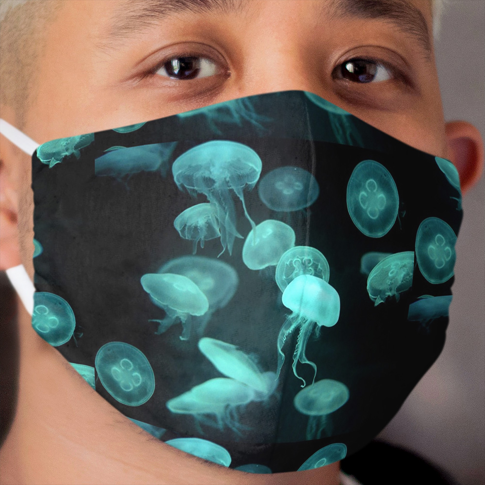 Luminous Jellyfish Cloth Face Mask
