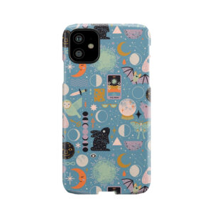Lunar Pattern: Blue Moon Phone Case