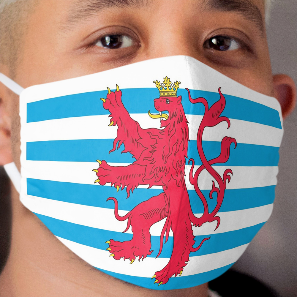 Luxembourg V1 Cloth Face Mask