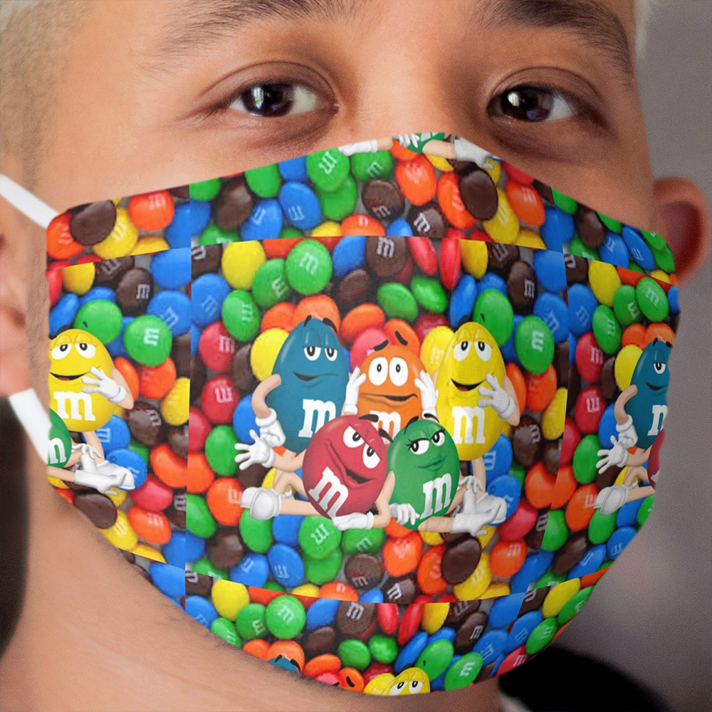 m&m crew Cloth Face Mask
