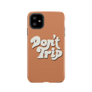 Mac Miller Don't Trip Circles Swimming Text Design Tough Phone Case