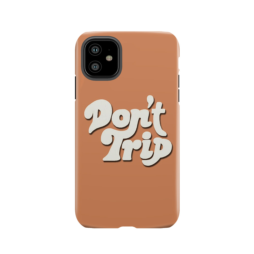 Mac Miller Don't Trip Circles Swimming Text Design Tough Phone Case