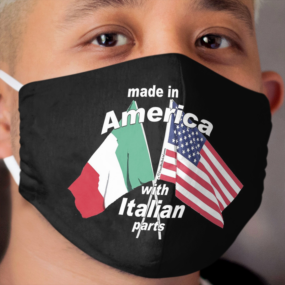 Made in America with Italian parts Cloth Cloth Face Mask