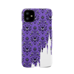 Magic Castle Silhouette Haunted Mansion Wallpaper Phone Case