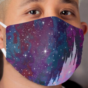 Magic Castle Silhouette Space Cloth Face Mask